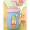 Infant Bottle Shape Teether Toy Soothing Sounds and Lullaby Machine for Early Education