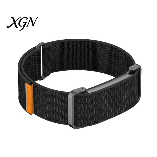 Comfortable Sleep Band for Daily Use Nylon Fitbit Air, Breathable Woven Sport Strap, Adjustable Replacement Fitness Tracker Bracelet Wristband