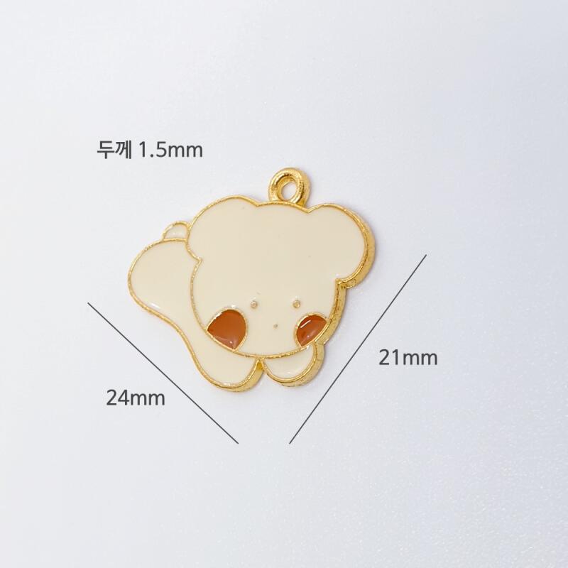 Let's go for a walk dog keychain metal accessories