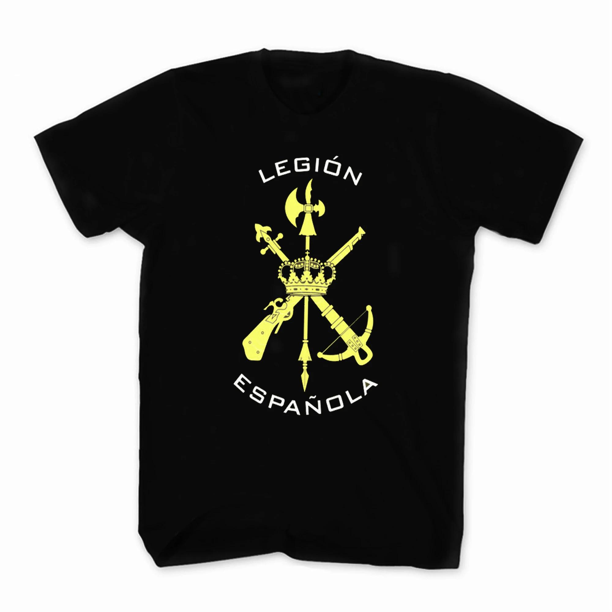 Legion Espanola Spanish Foreign Legion logo Printed TShirt Summer Cotton Short Sleeve ONeck Mens T Shirt New S3XL S