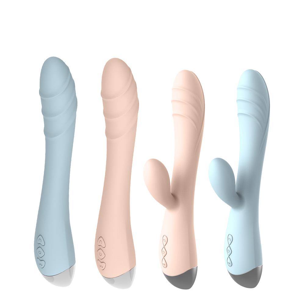 Rambo Series Charging Double G-Spot Vibrator Female Masturbation Massage Vibrating Spear Adult Supplies