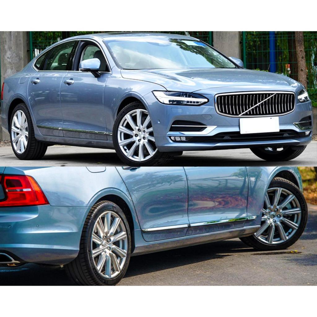 4 Stück Auto-Schmutzfänger Spritzschutz Kotflügel Auto-Schmutzfänger Kompatibel mit Volvo S90 2017 2018 2019 2020