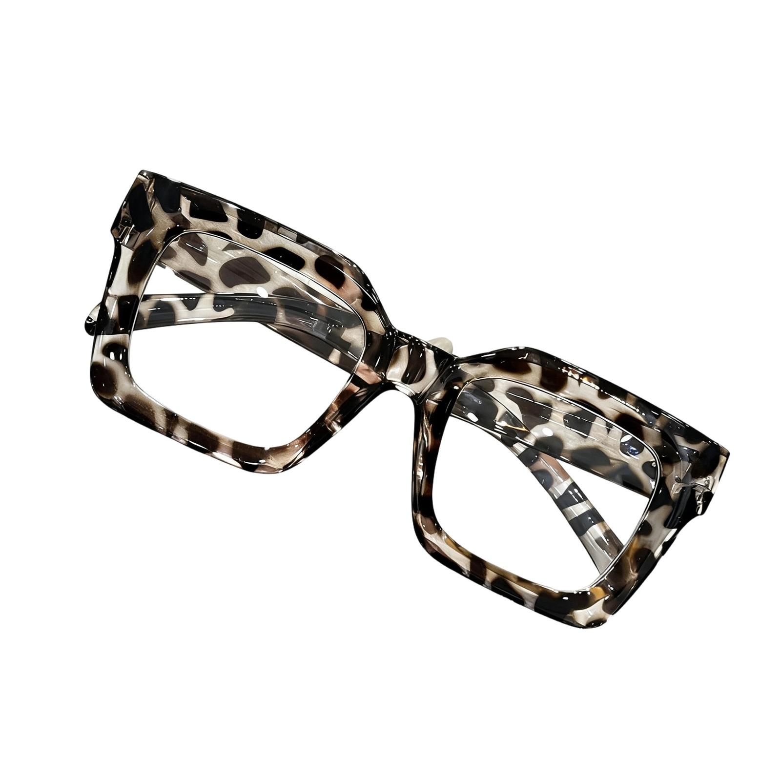 

Square Rice Nail Flat Mirror Men s New Blue Light European And American Plain Face Glasses Frame Fashionable Retro Glasses Frame Women One Size