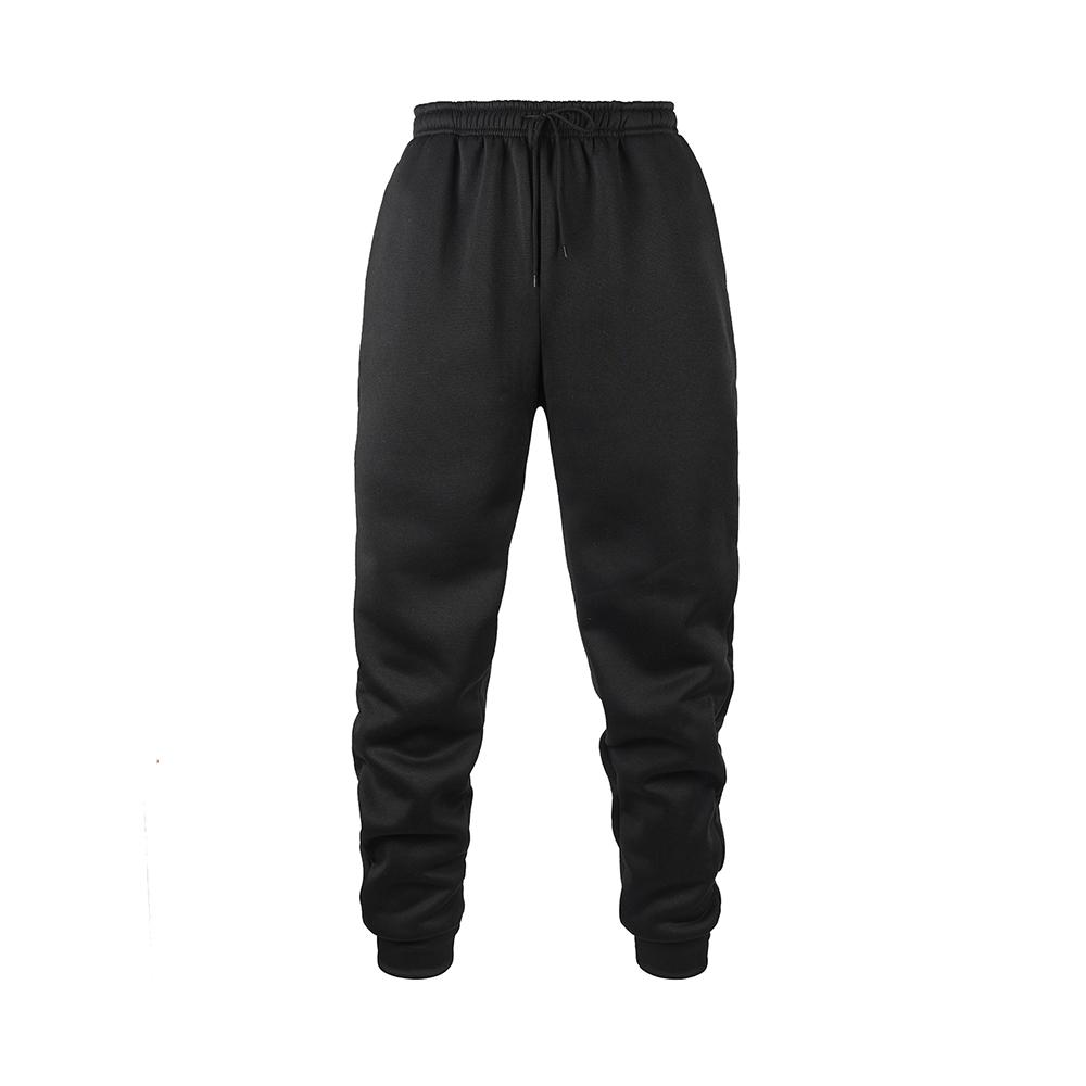Mens Jogging Sports Pants Autumn Winter Sweatpants Men Sports Gym Trousers Fashion Solid Color Casual  Long Pants