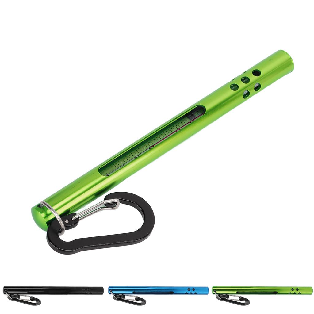 Fly Fishing Water Thermometer Stream Water Temperature Measurement Tools with Carabiner