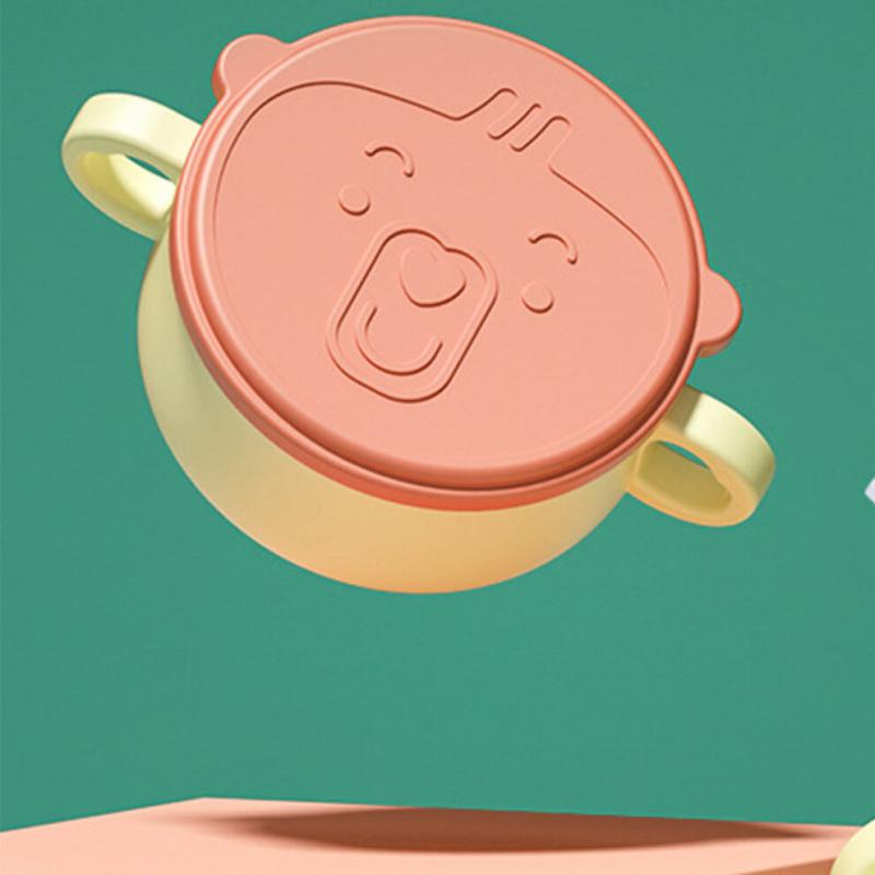 Baby-Nahrungsmörser Schüssel Farbe Orange 1 Packung 4,7 Zoll Länge