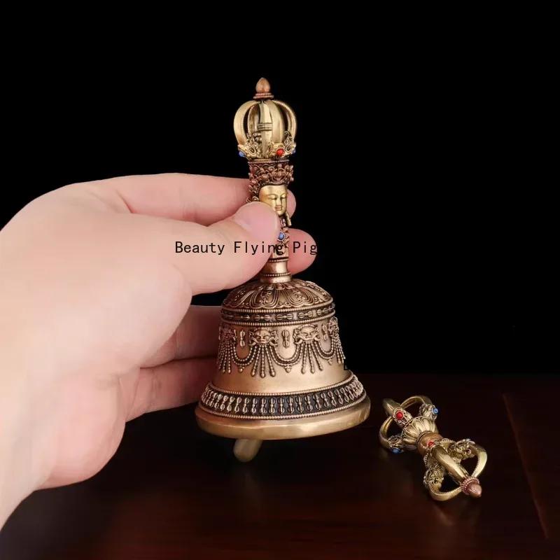 Metal Vajra Pestle Household Sacrificial Supplies Feng Shui Accessories Daily Necessities Desktop Decoration Home Decoration