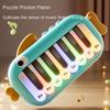 Learning Music Pocket Piano Keyboard Toy Musical Dinosaur Instrument Toy  Girls