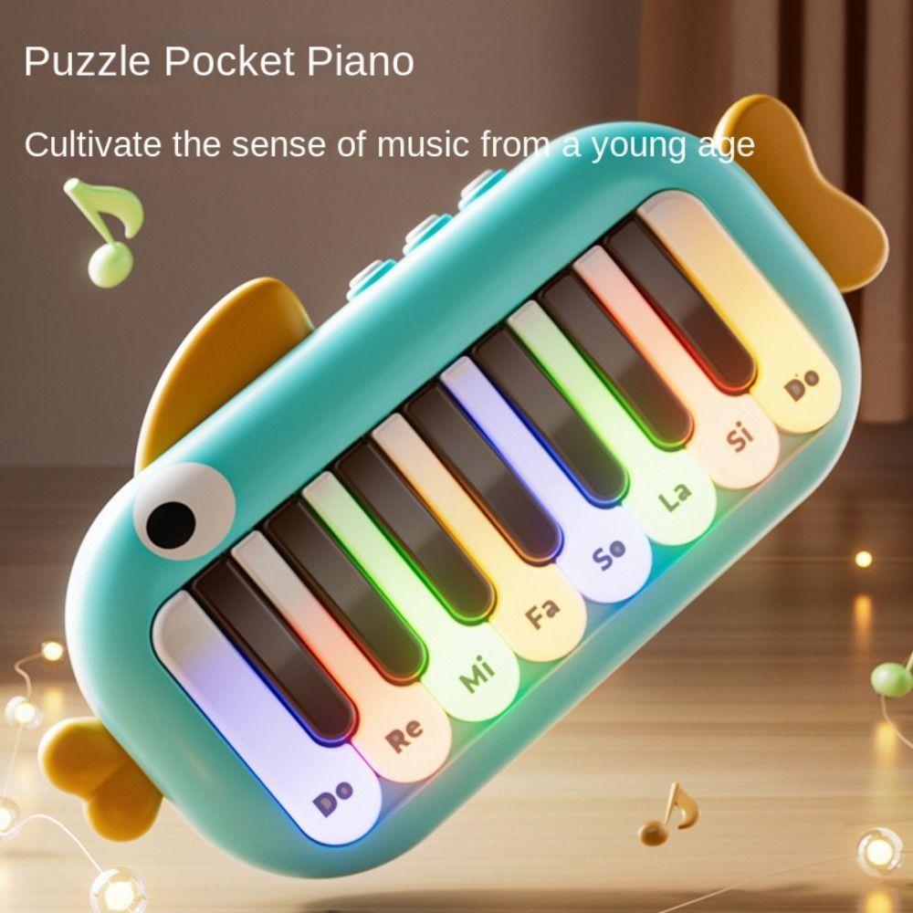 Learning Music Pocket Piano Keyboard Toy Musical Dinosaur Instrument Toy  Girls