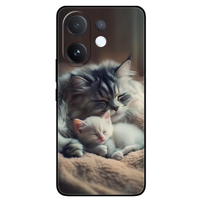 For Vivo V60 5G Soft Silicone Shell Protective Cover Cool Car Animal Cartoon Pattern Phone Case For vivo T4 Pro V60 V60E 5G Capa