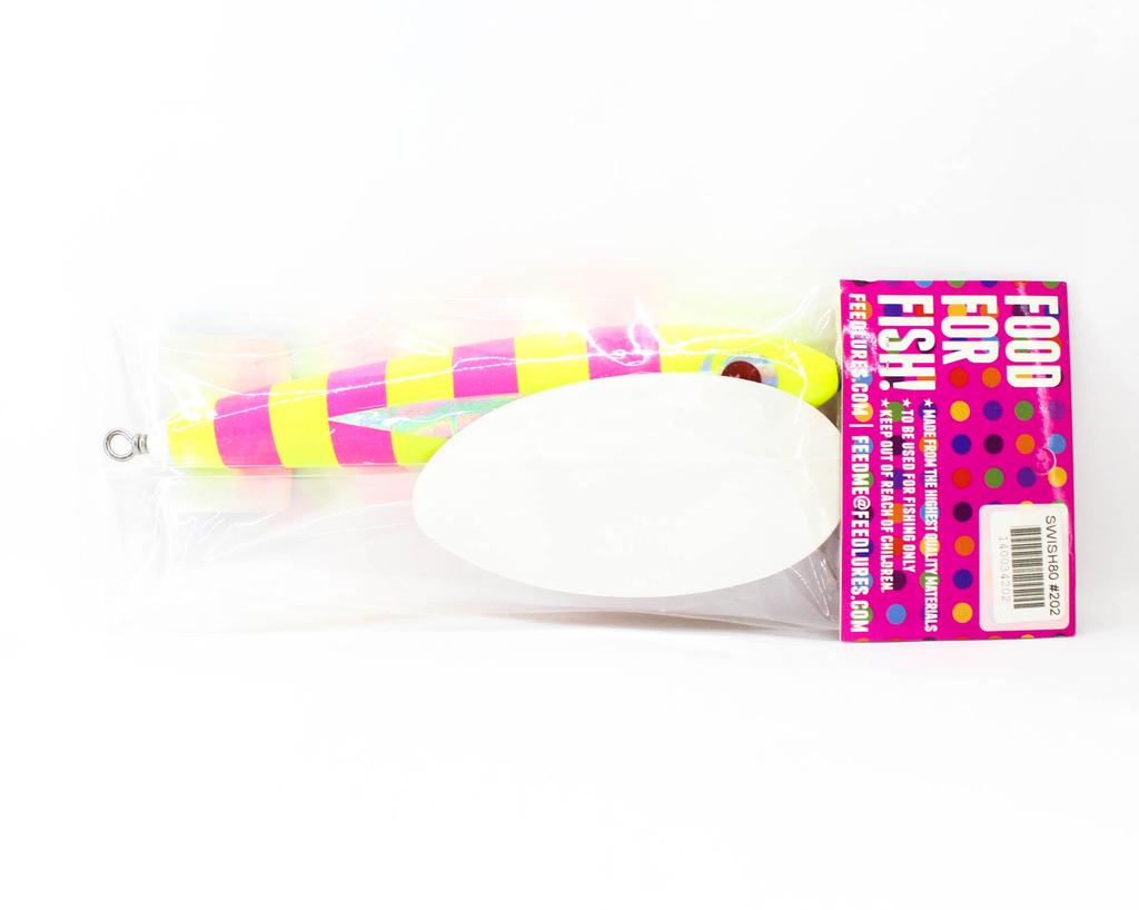 Feed Swish 80 Hand Made Wood Floating Lure 80 grams 202 (4202)