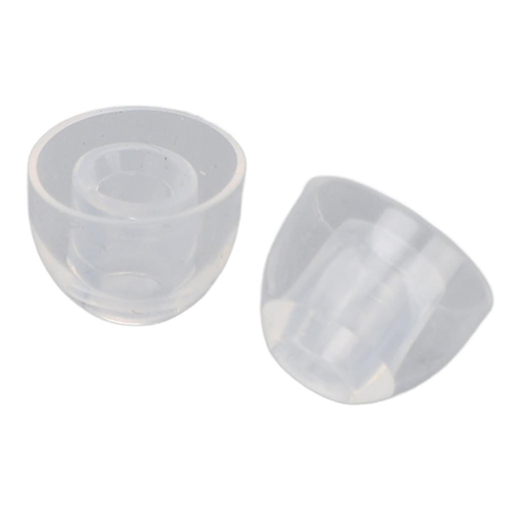 6PCS Earbuds Replacement Tips for Inner Hole 4.5mm Silicone Soft Headphone Ear Tips