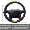 Hand Sewing Car Steering Wheel Cover For Mercedes Benz W203 C-Class 2001-2007