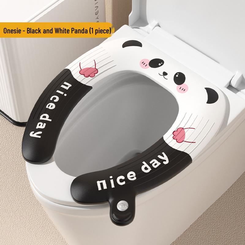 

Водонепроницаемый самоклеящийся набор подушек и накладок на сиденье для унитаза «Четыре сезона» - Зимняя версия 2025 года