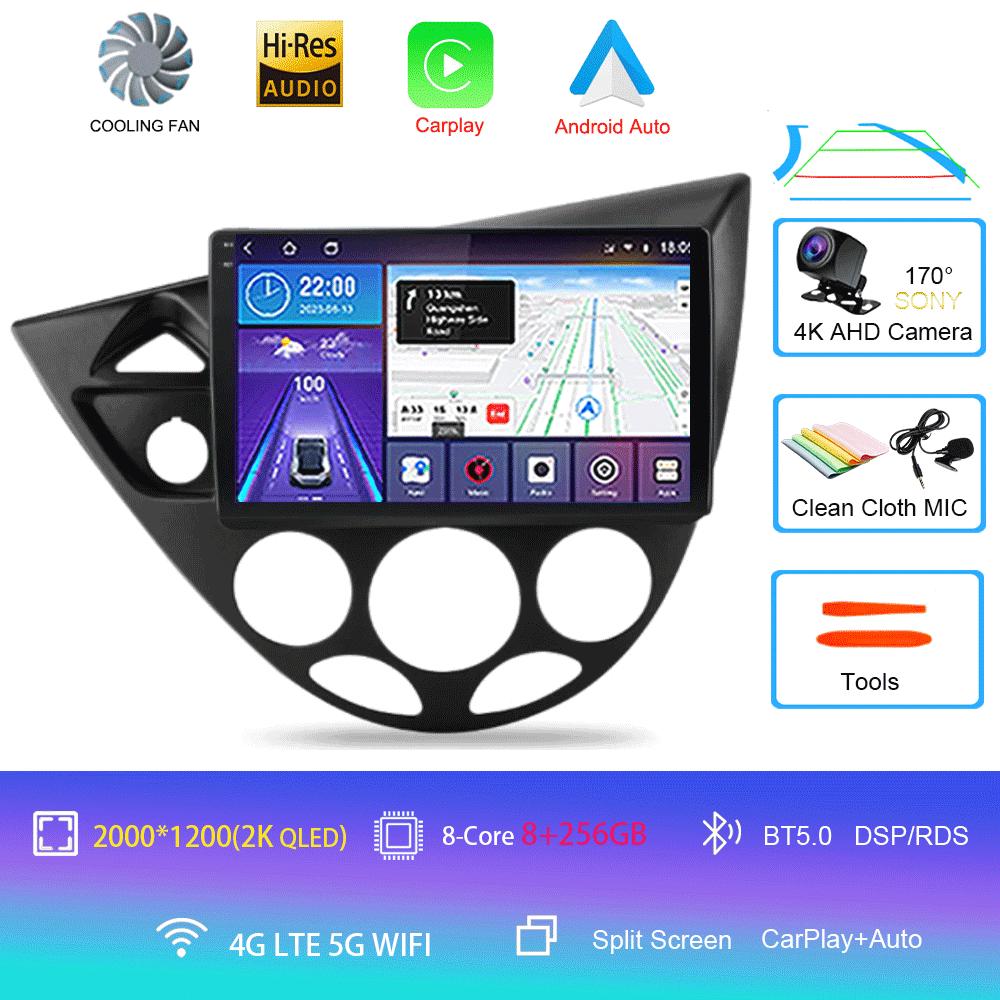 9“ Android 13 For Ford Fiesta 1995-2001 Focus MK1 1998-2004 7 Inch Multimedia Car Radio Stereo Carplay Autoradio Head Unit Auto