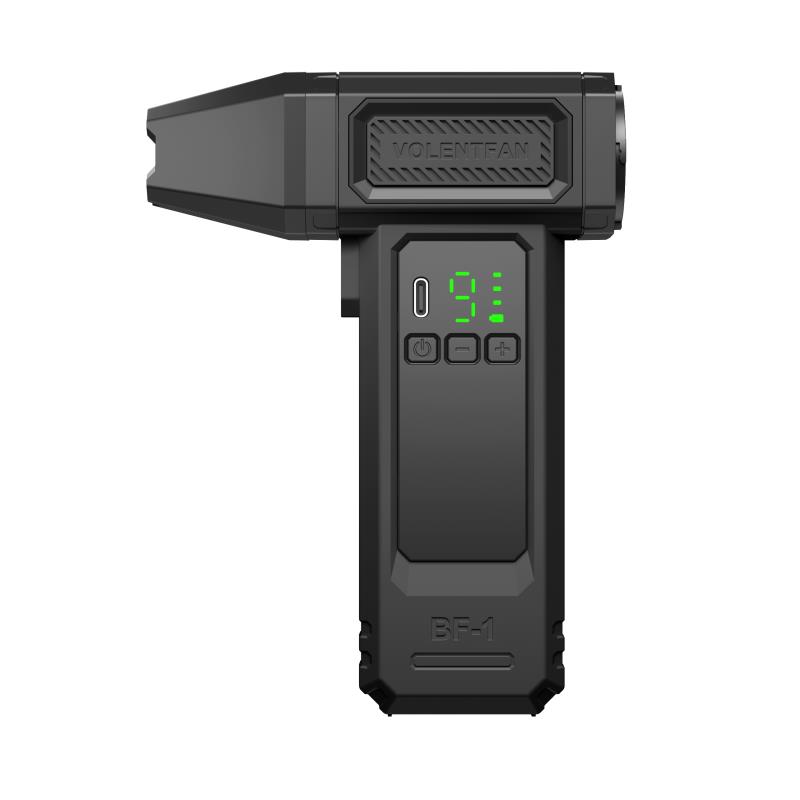 

300000RPM Mini Fan Electric Air Duster Adjustable wind speed Portable Turbo Violent Blower Rechargeable Car Cleaning чёрный