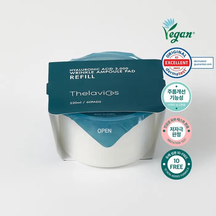 Hyaluronic Acid 3000 Wrinkle Ampoule Pad Refill
