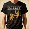 NEW LIMITED Ginjas Gingerbread Ninjas Funny Ugly Christmas T-Shirt
