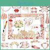 Hochzeits-Fotobox-Requisiten-Set Mit Papiermaterialien Für Brautparty-Feier