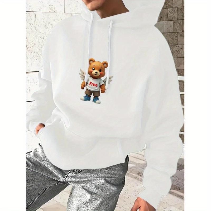 

Регулируемый капюшон, Мужская толстовка с капюшоном, Отлично подходит для кофейных забегов XXL белый