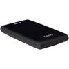 TooQ External HDD/SDD Enclosure 2.5" Up To 12.5mm SATA USB 3.0 - Screwless - Black Color-TQE-2526B