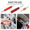 18Pcs Valve Core Wrench Tools Double Head Air Conditioning Line Repair Tire Tools Metal Valve Core Puller Extractor Remover Tool