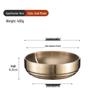 JINGRUIXIANG Korean Style Stainless Steel Double-Layer Bowl