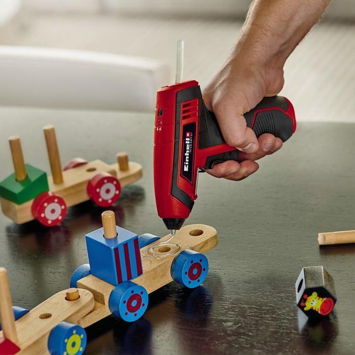 Pistolet à colle sans fil einhell tc-cg 3,6/1 li + accessoires 7 mm 3.6 v 1 pc(s)