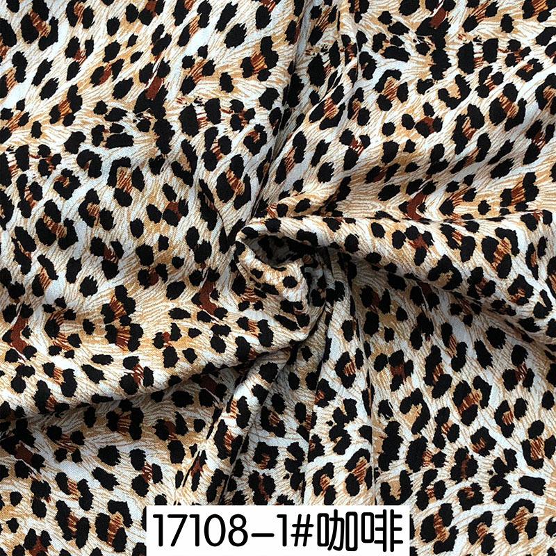 Soft Floral Printed Pattern Viscose Fabric Rayon Cotton Fabric For Sewing Spring Summer Dress Design Cloth 100*145cm
