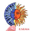 Cartoon Patch Sun Moon Embroidered Patches DIY Iron On Patches For Clothing Jackets Jenas Backpack Sew Embroidery Badges Sticker