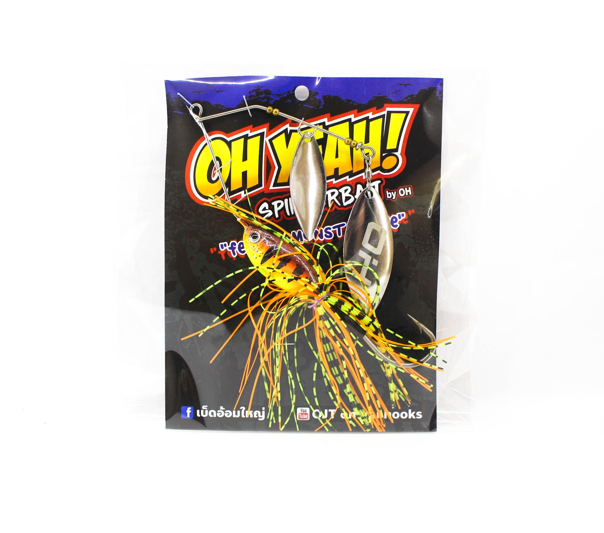 

Oh Yeah Spinnerbait 40 грамм Тонущая приманка Orange Tiger (0008)