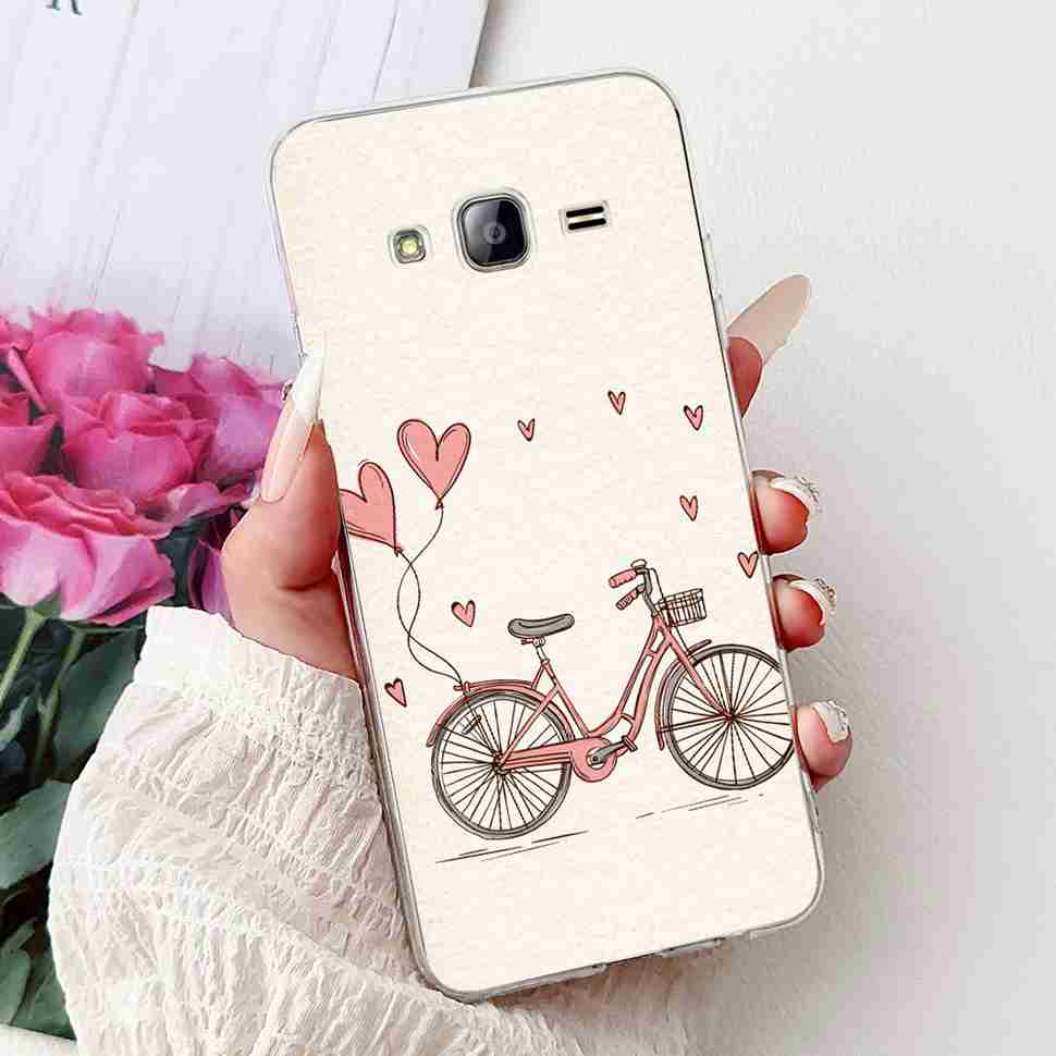 For Samsung Galaxy J5 Case Luxury Painted Cover Soft Slim Phone Case For Samsung J 5 J5 J500Y J500M 2015 Back Cover