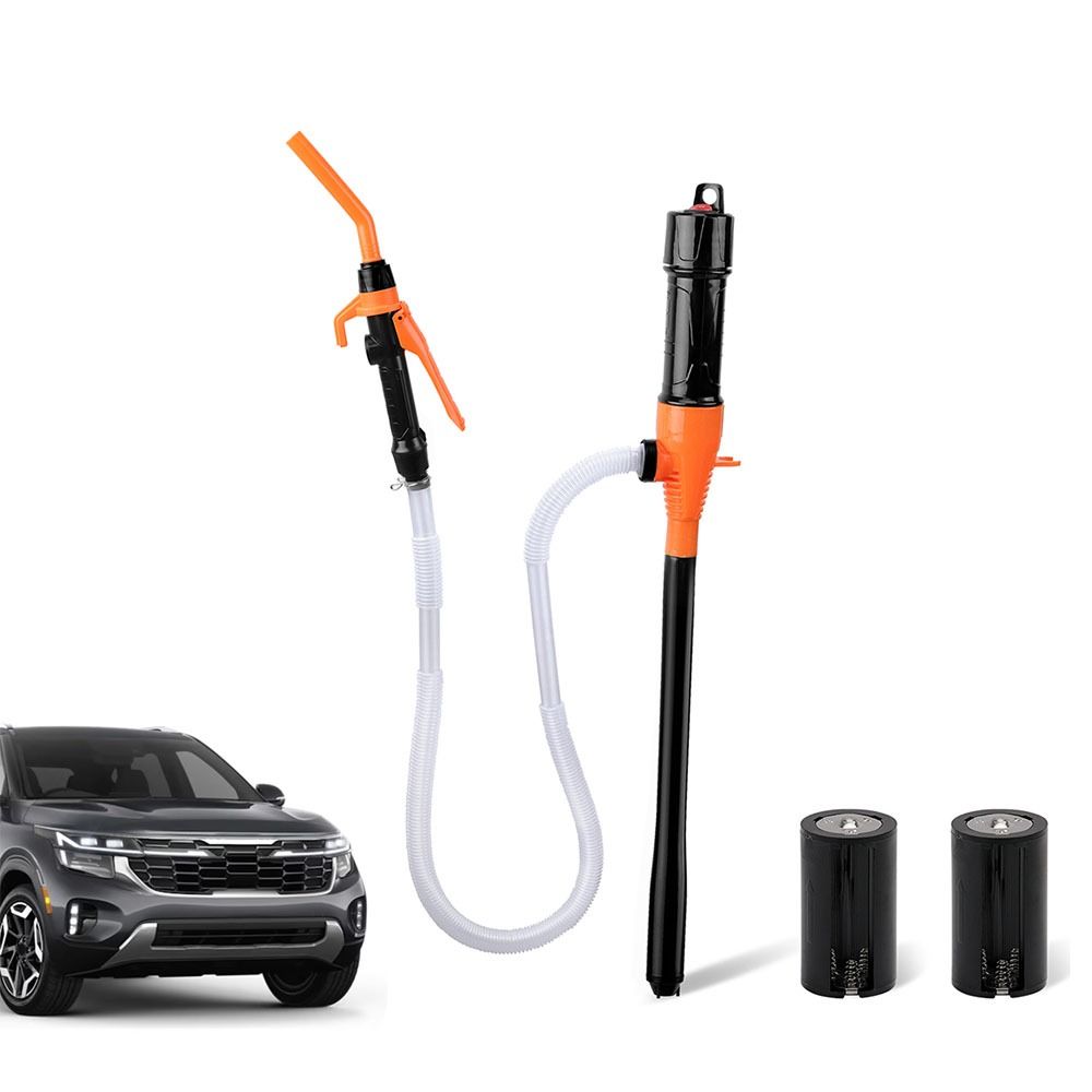 Multifunction Fuel Transfer Pump Flow Control Nozzle Battery Powered Fuel Pump Water Transfer