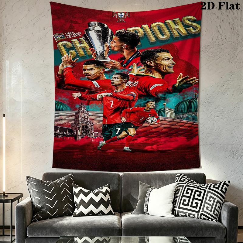 Champions Lift Trophy Threepiece Set 1 Duvet Cover 2 Pillowcase Without Core Soft And Comfortable Bedding Set Duvet Cover And Pillowcase