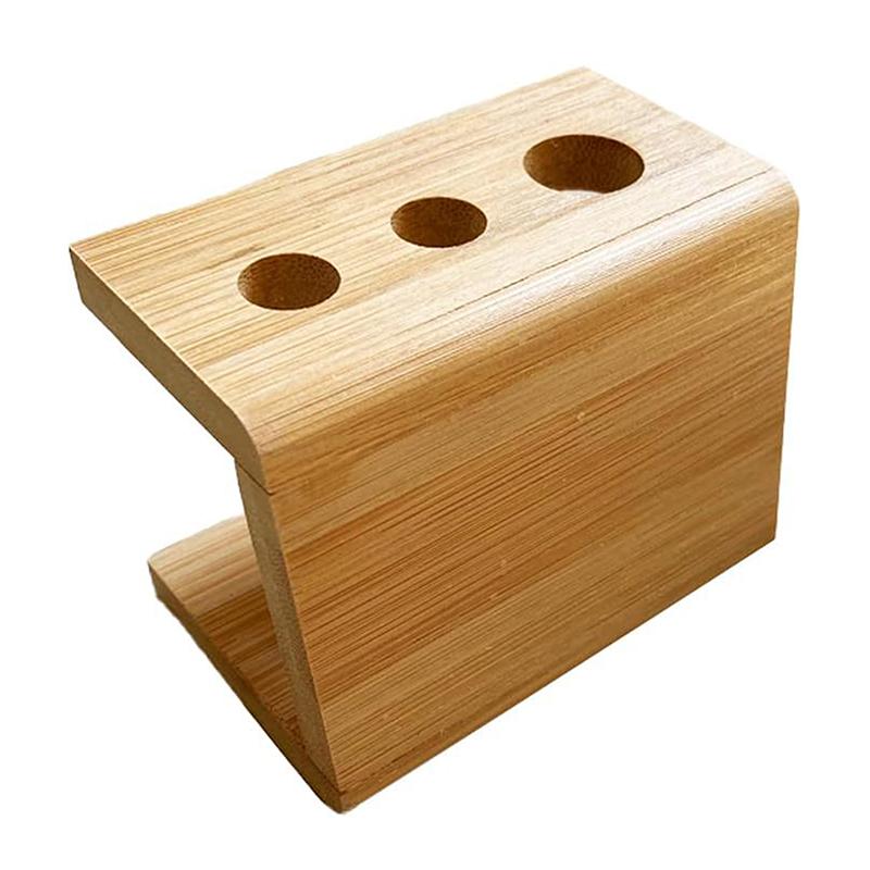 2/3/4 Slots Electric Toothbrush Head Holder Home Mini Portable Durable Hotel Non Slip Freestanding Natural Stand