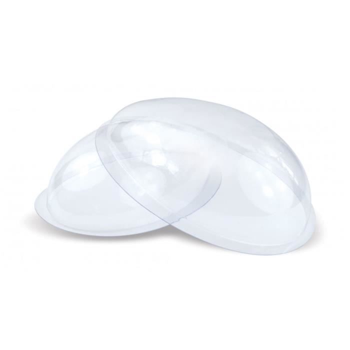 Moules à oeuf en chocolat - SCRAPCOOKING - PVC - 17x13x5cm - 2 coques - Contact alimentaire