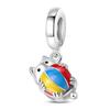 Ocean Trendy 925 Silver Dolphin Crab Boat Beach Charms Beads Fit 3mm Bracelets DIY Thoughtful Fine Jewelry Making Gifts