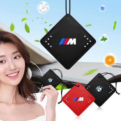 1 Pièce Pendentif Intérieur de Voiture Sachet Désodorisant d'Ambiance Aromathérapie Style de Voiture Pour M3 M5 M6 F30 E39 E36 F20 E87 G30 E92 E91 X5