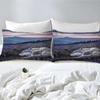 Personalized Duvet CoverLavender and Wolf or Personalised Photo Bedding Set Custom Photo Ultra Soft Quilt Cover + Pillowcase