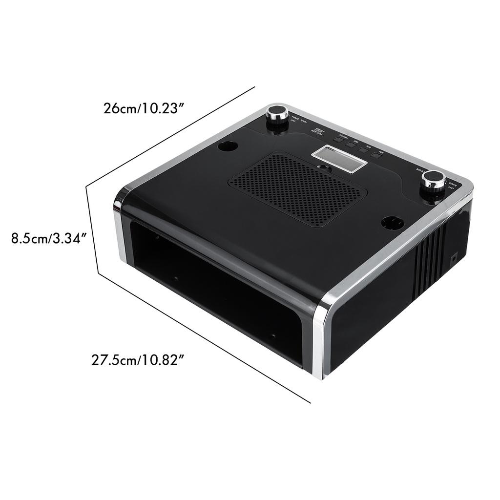108W elektryczna wiertarka do paznokci 6 w 1 30000 obr./min odkurzacz do paznokci oświetlenie LED 54 LED lampa UV elektryczny pilnik do paznokci