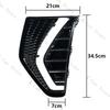 For Haval Jolion Exterior Front Bumper Daytime Running Light Fog Light Frame Cover Fog Lamp Decorative Frame Car Accessories