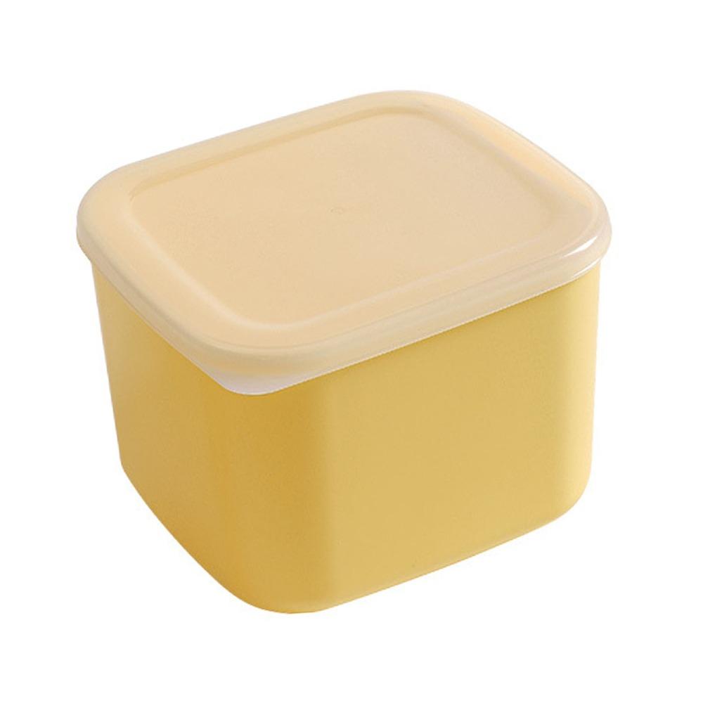 Plastic Cheese Storage Container 1.2L Refrigerator Storage Box Dairy Storage Container Fridge Use