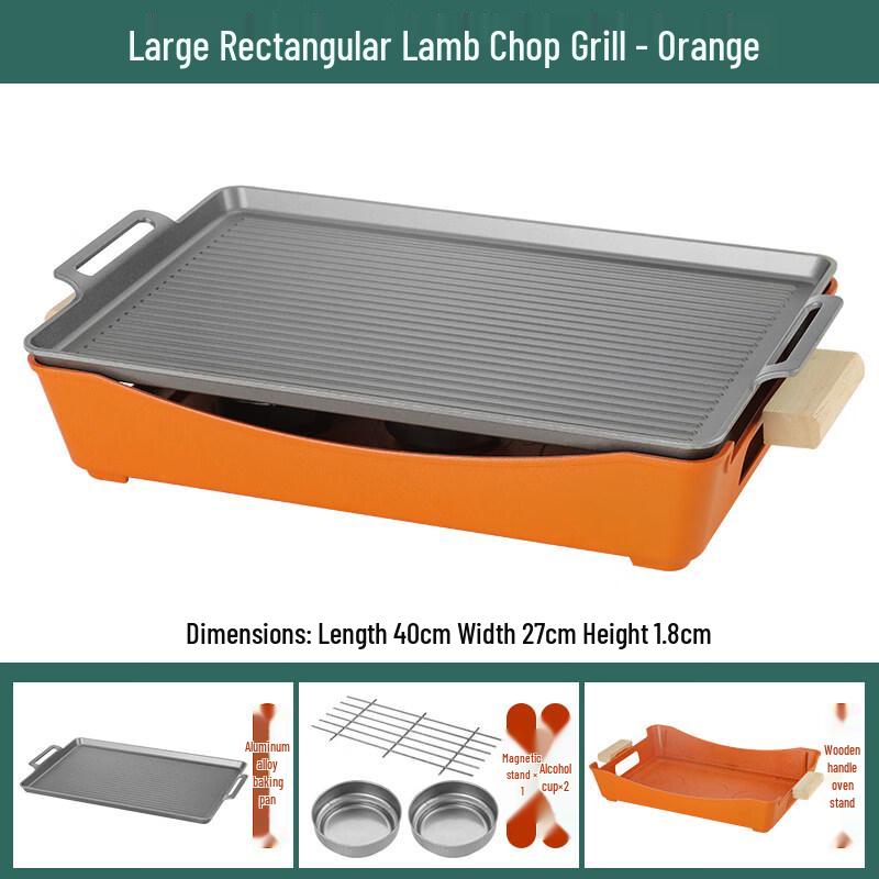 Kashicong Commercial Non-stick BBQ Warming Grill