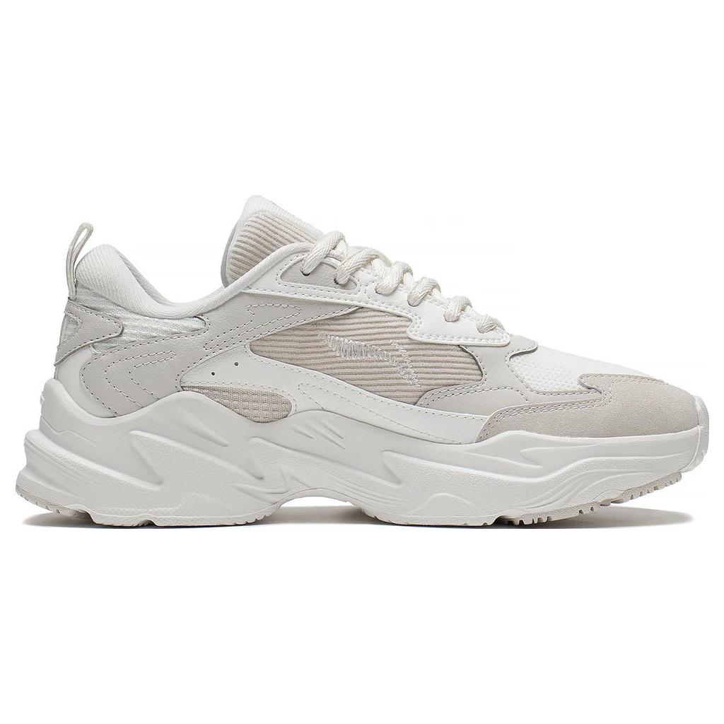 New LiNing Stargazing Cushioned Slip Resistant Low Top Running Shoes Women's White ARXU008-1