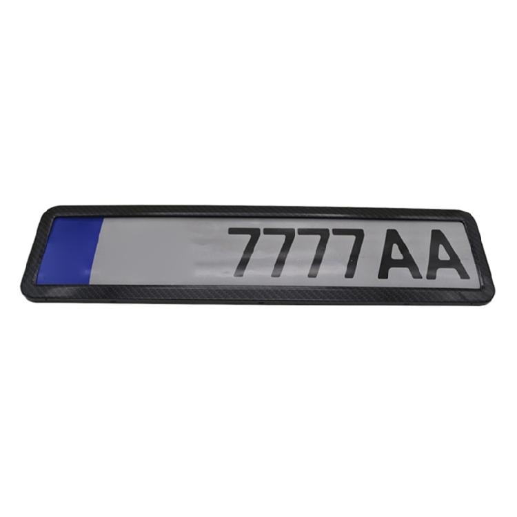 Supporto Targa Impermeabile Portatarga Cornice Copertura Antiruggine