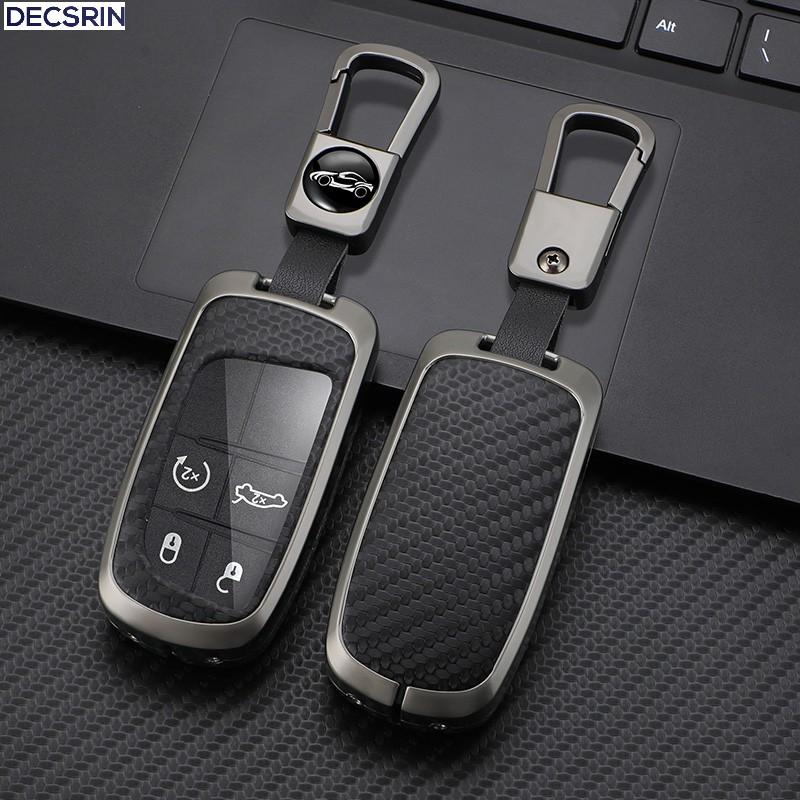 New Car Key Cover Case Shell Fob for Jeep Renegade Compass Grand Cherokee for Chrysler 300C Wrangler Dodge Interior Accessories