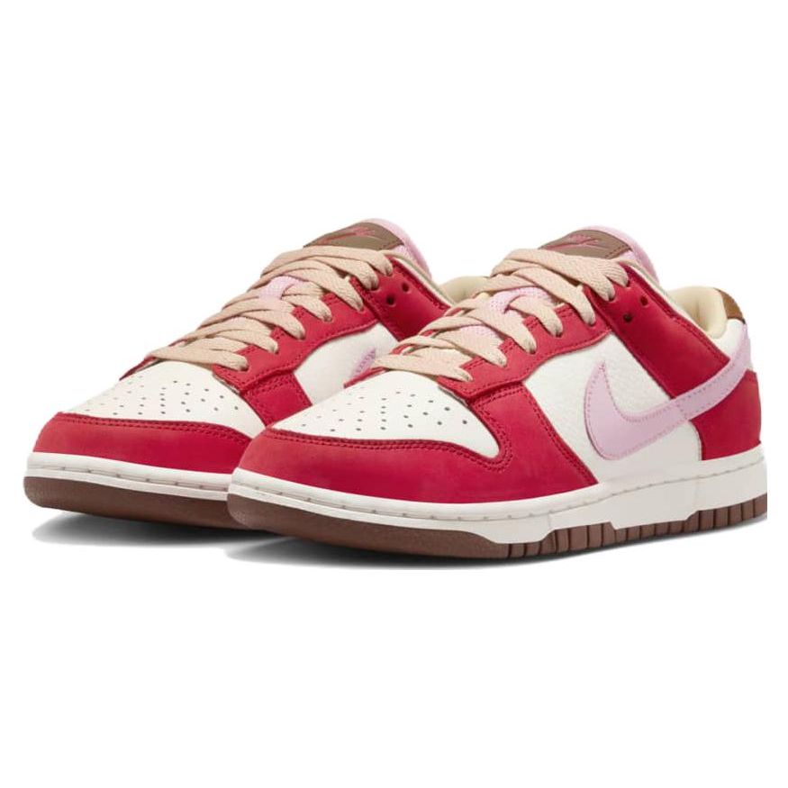 Nike Dunk Low Premium Bacon Women Sneakers Red Sport-Red Sheen FB7910-600
