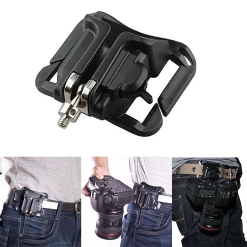 Quick Attach Camera Hanger 1/4in Screw Mount Waist Buckle New Quick Release Buckle for DSLR