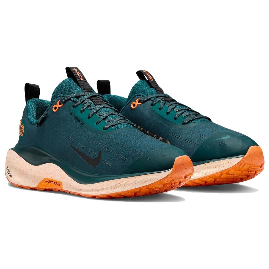 Nike ReactX Infinity Run 4 GORE-TEX Deep Jungle Total Orange Men Sneakers Green Geode-Teal Black FB2204-300