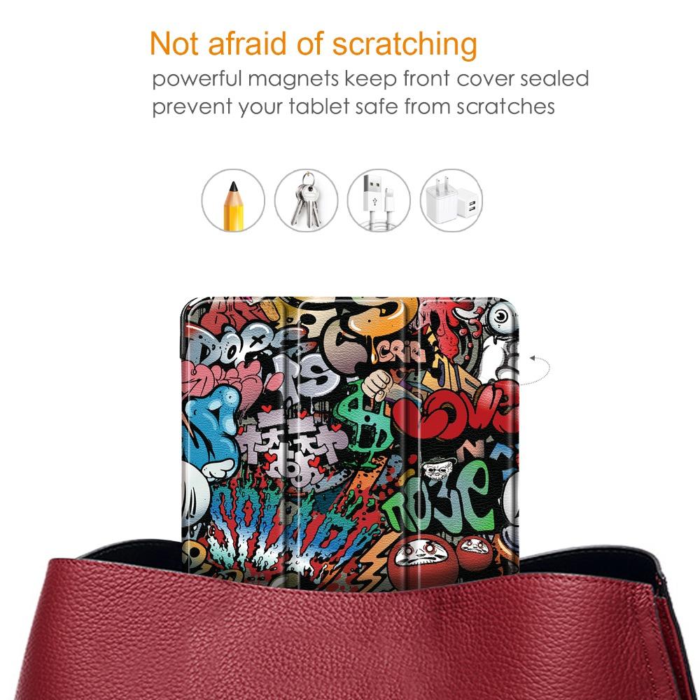 Fall Für Samsung Galaxy Tab EINE 8,0 zoll 2019 S Pen Ultra Slim Leder Magnetische Stand Abdeckung Für Galaxy Tab SM-P200 SM-P205 Funda